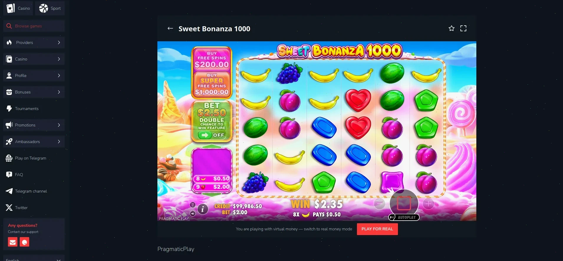 Бонусы за регистрацию в казино Слотт